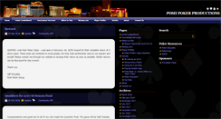 Desktop Screenshot of posh-poker.com