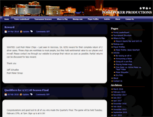 Tablet Screenshot of posh-poker.com